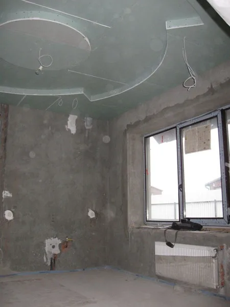 Монтаж гипсокартона (глк): пример работы 3